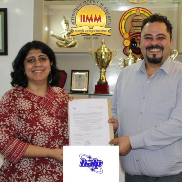 IIMM DELHI HAS COLLABORATION WITH HALP CANADA