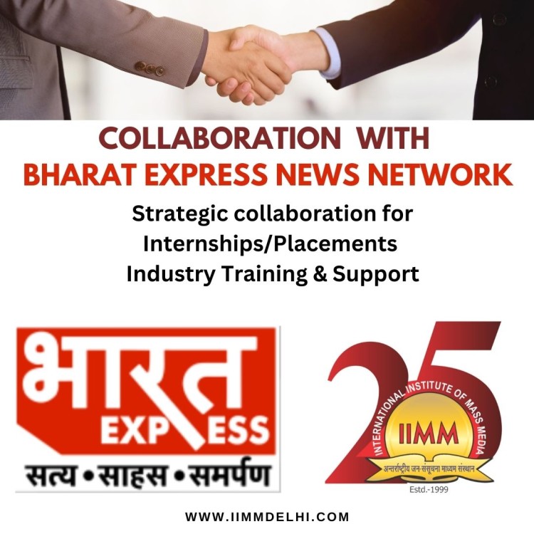 Collaboration with Bharat Express News Network